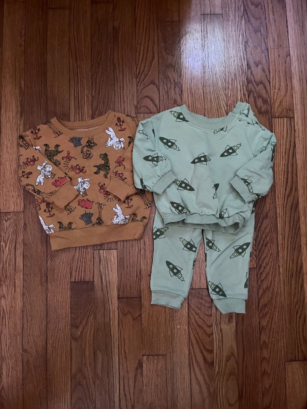 Baby Boy Sweatshirt Set, 12 Months